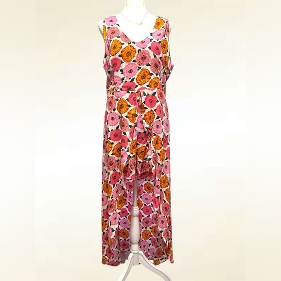 NWT KorMei Maxi Dress Romper - Picture 3 of 12